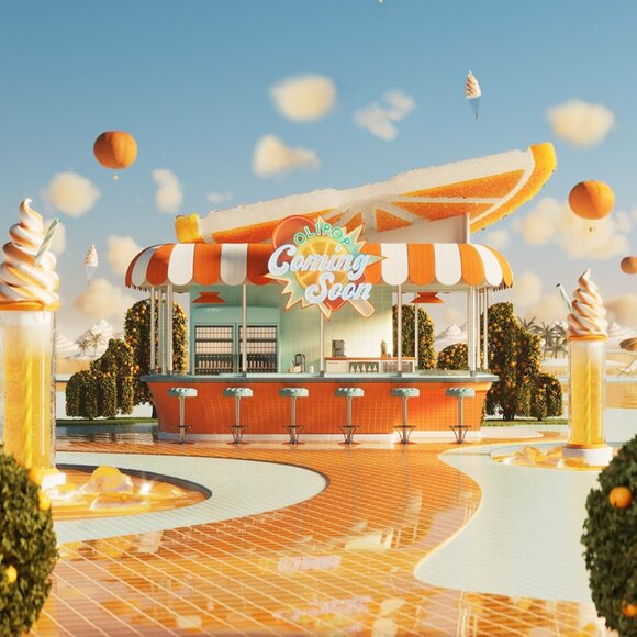 Free People Hot Shot Printed Onesie 🧡  Orange Crush Ivory Combo  - LAST ONE - Picture 7 of 9